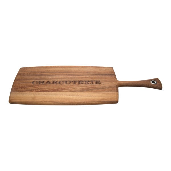 Ironwood 20 1/2" x Serving Board w/ "Charcuterie" Engraving – item 71428118E337