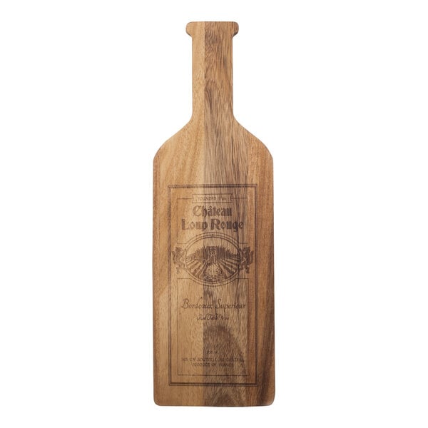 Ironwood 16" x 5" Acacia Wood Wine Cutting Board – item 71428441E331