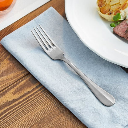 Acopa Josette 7 1/8" Distressed X-Heavy Dinner Fork – item 267820805 image 2
