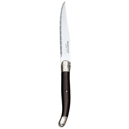Libbey 201 2882 Slim Steak Knife w/ Black Plastic Handle – item 9592012882