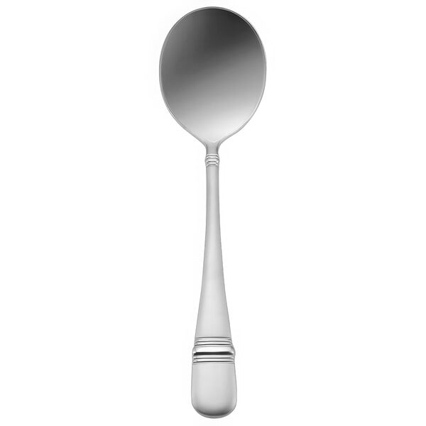 Oneida Satin Astragal T045SRBF 6 3/4" Round Bowl Soup Spoon – item 356T045SRBF