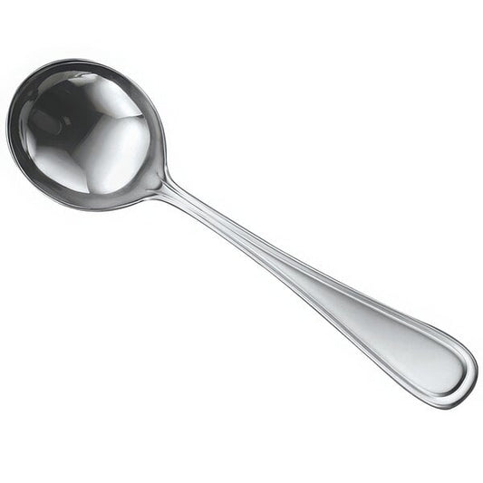 Oneida New Rim II B914SRBF 6 3/4" Round Bowl Soup Spoon – item 356B914SRBF