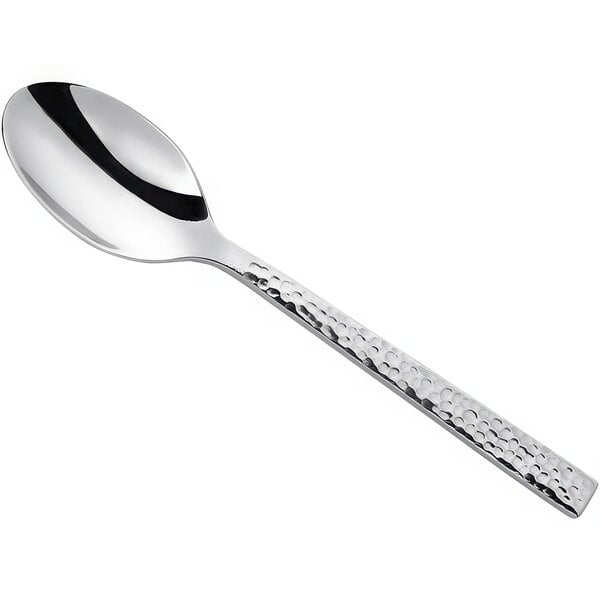 Oneida Chef's Table Hammered B327SDEF 7" Dessert Soup Spoon – item 356B327SDEF