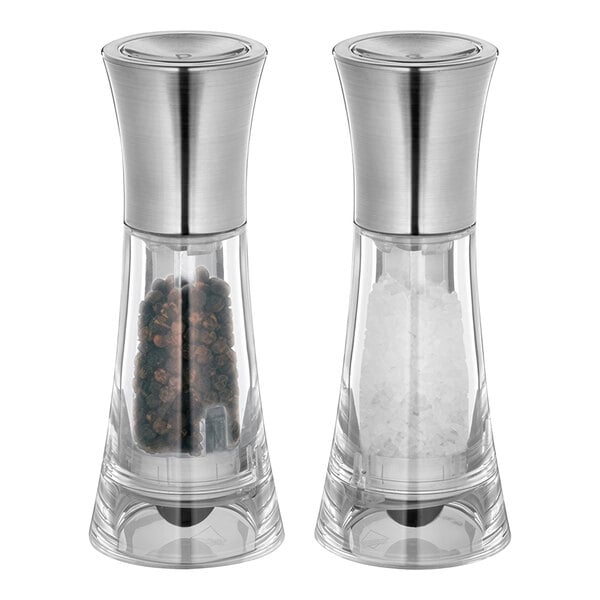 Kuchenprofi New York 6" Push Grind Salt & Pepper Mill – item 548K3044153800