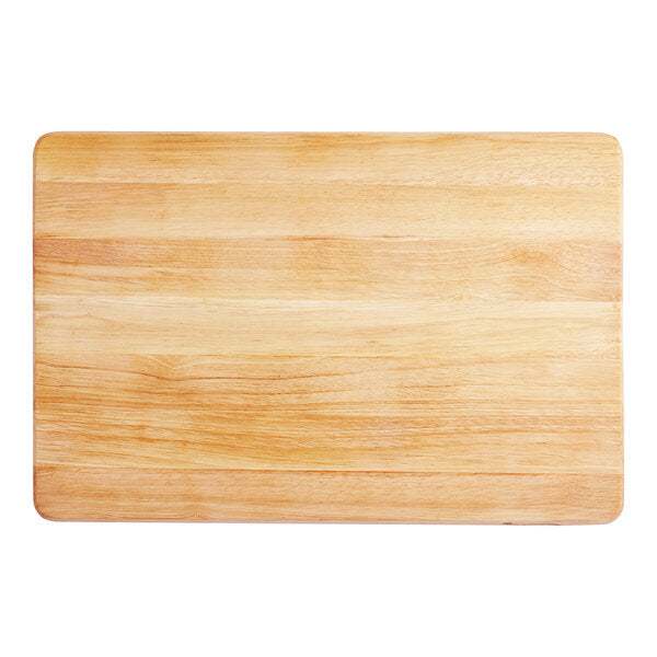 Choice 24" x 16" x 1 3/4" Cutting Board w/ Rounded Edges – item 407WRCB2416