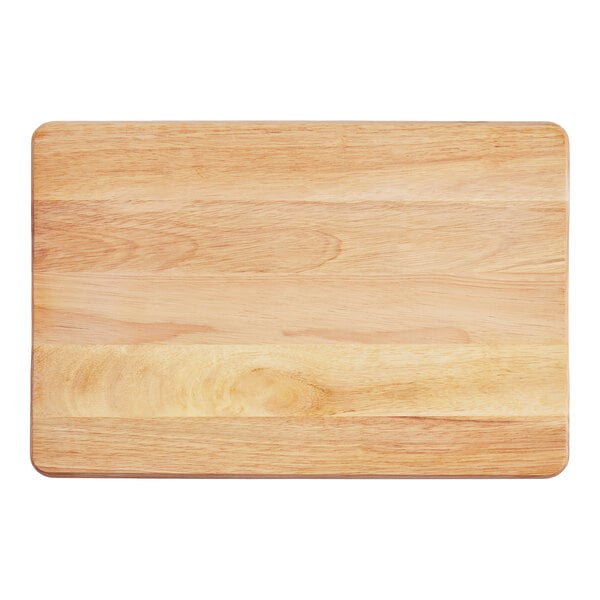 Choice 18" x 12" x 1 3/4" Cutting Board w/ Rounded Edges – item 407WRCB1812