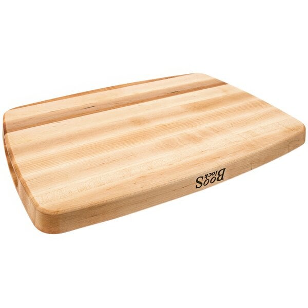 John Boos & Co. 20" x 14" Grooved Maple Cutting Board – item 650CB10501M20