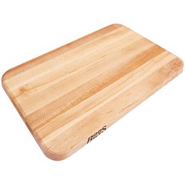 John Boos & Co. 18" x 12" x 1 1/4" Maple Cutting Board – item 650MPLG1812125