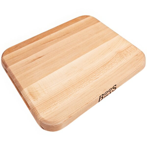 John Boos & Co. 16" x 10" x 1 1/4" Maple Cutting Board – item 650MPLG1610125
