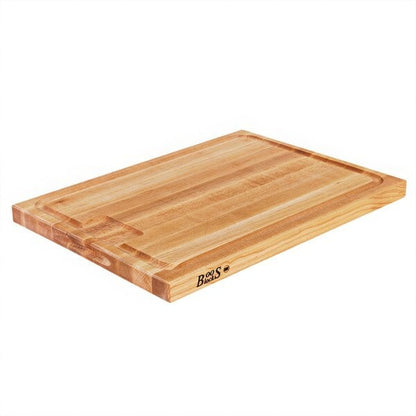John Boos & Co. 20" x 15" Grooved Maple Cutting Board – item 650AUJUS2015