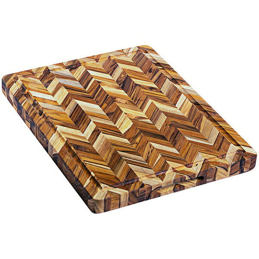 Teakhaus Cutting Board w/ Juice Canal and Hand Grips – item 497321