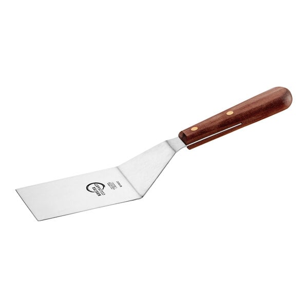 Mercer Culinary M18430 Praxis 4" Turner w/ Rosewood Handle – item 470M18430