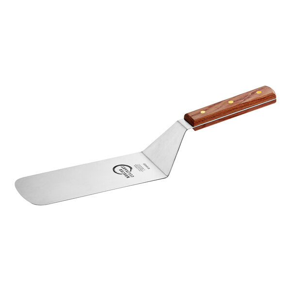 Mercer Culinary M18400 Praxis 8" Turner w/ Rosewood Handle – item 470M18400