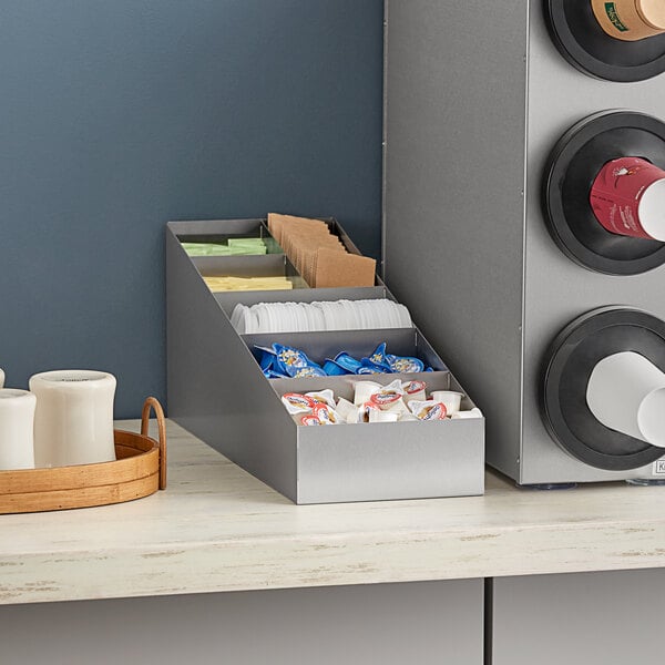 ServSense 6-Section Lid / Straw / Condiment Organizer – item 651LDOTOPC image 2