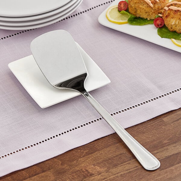 GET BSRIM-16 13" Solid Spatula w/ Mirror Finish – item 375BSRIM16 image 2