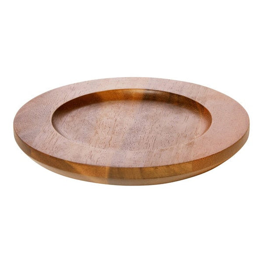 GET Heiss 7 7/8" Round Wood Underliner – item 375SKRO14BASE