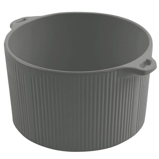 Bon Chef 9145 2 Qt. Platinum Gray Sandstone Serving Bowl – item 2019145PT