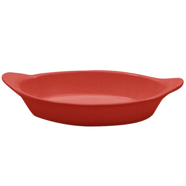 Tablecraft CW1730R 24 oz. Red Cast Aluminum Serving Bowl – item 8081730R