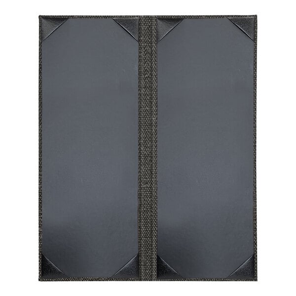 H. Risch, Inc. Milan 4 1/4" x 11" Customizable Menu Cover – item 759425MYDO2V