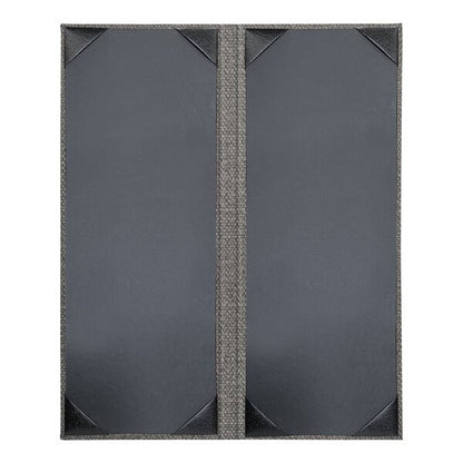 H. Risch, Inc. Milan 4 1/4" x 11" Customizable Menu Cover – item 759425SMDO2V