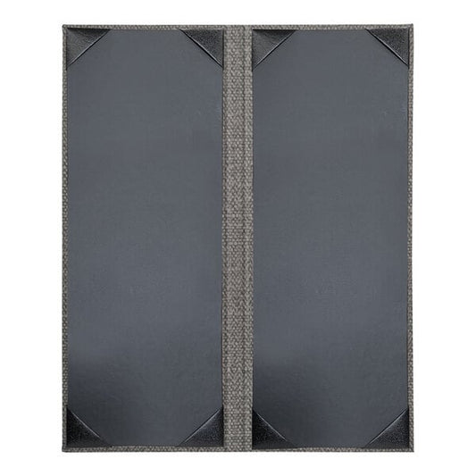 H. Risch, Inc. Milan 4 1/4" x 11" Customizable Menu Cover – item 759425SMDO2V