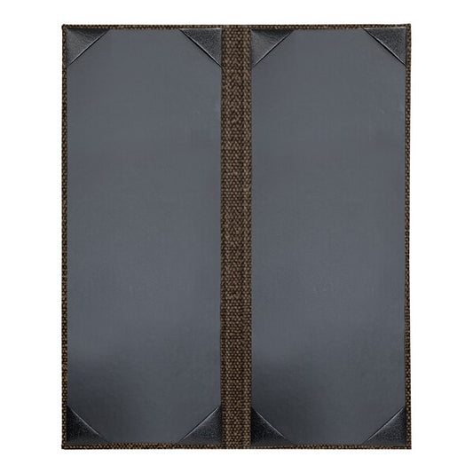 H. Risch, Inc. Milan 4 1/4" x 11" Customizable Menu Cover – item 759425PEDO2V