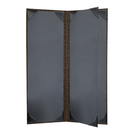 H. Risch, Inc. Milan 4 1/4" x 11" Customizable Menu Cover – item 759425PEAL4V