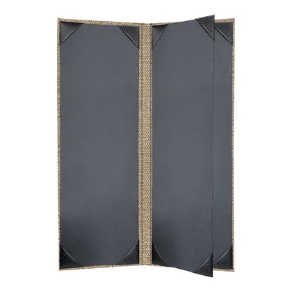 H. Risch, Inc. Milan 4 1/4" x 11" Customizable Menu Cover – item 759425MIAL4V