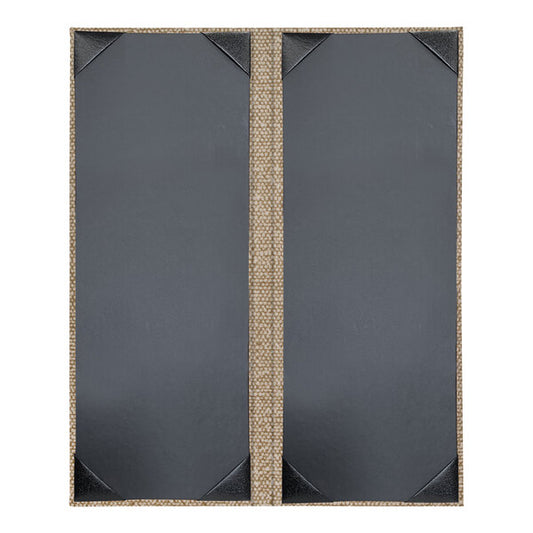 H. Risch, Inc. Milan 4 1/4" x 11" Customizable Menu Cover – item 759425MIDO2V