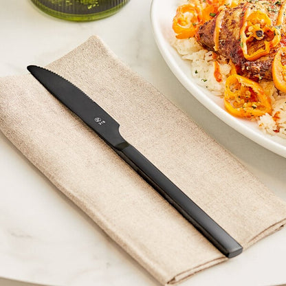 Libbey Elexa Satin Noir 9" Heavy Dinner Knife – item 9598635501 image 2