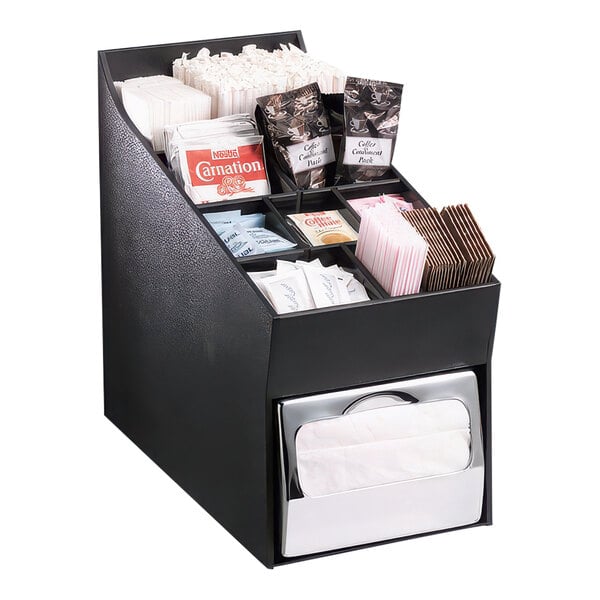 Dispense-Rite Polystyrene Straw, Stir Condiment Organizer – item 679NLOADNH