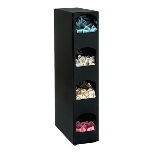 Dispense-Rite Polystyrene 4-Section Condiment Organizer – item 679HVCD4BT
