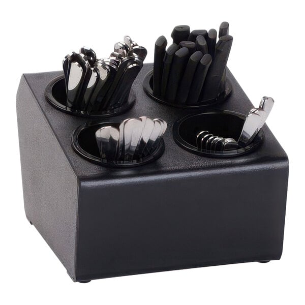 Dispense-Rite Polystyrene Condiment Organizer CTSH-4BT – item 679CTSH4BT