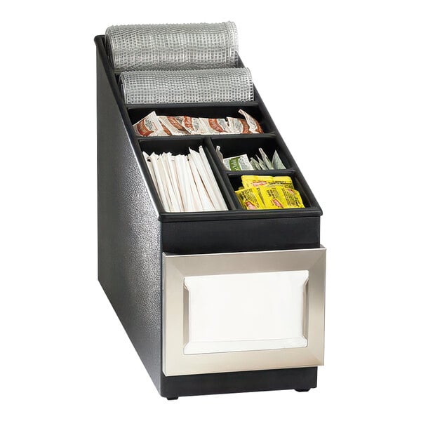 Dispense-Ri Condiment Organizer w/ Napkin Dispenser NSLC-1BT – item 679NSLC1BT