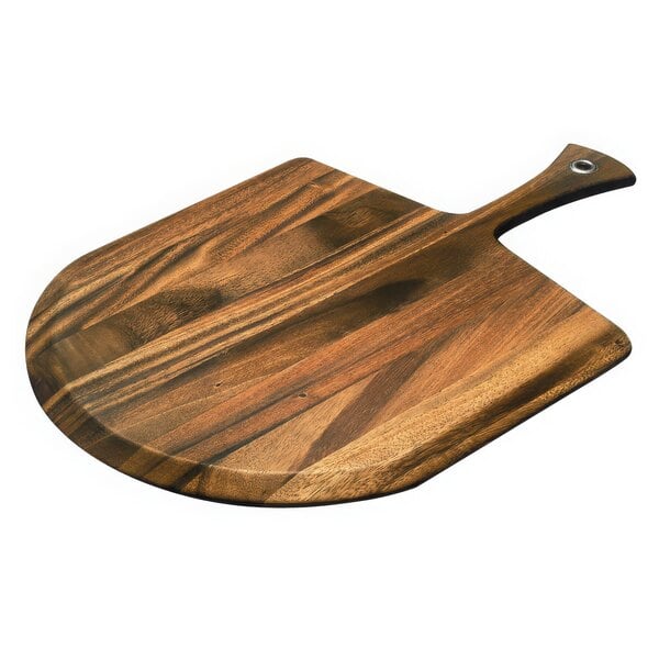 Ironwood 14" x 14" Acacia Wood Pizza Peel w/ Cutting Board – item 71428214 image 2