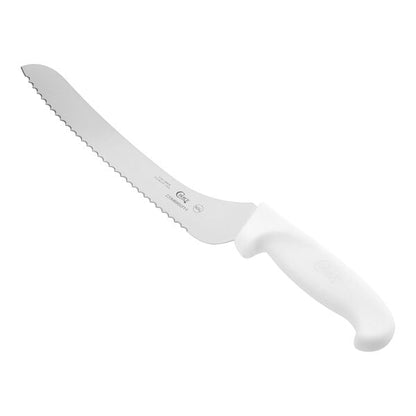 Choice 9" Offset Serrated Edge Bread Knife w/ Handle – item 220KWBRDOFF9