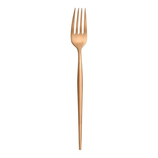 Amefa Soprano Copper 7 15/16" Heavy Table Fork – item 548114AEB320