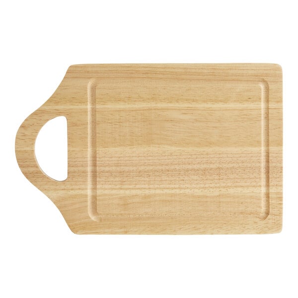 Franmara 11" x 7 1/8" Rubberwood Cutting Board w/ Handle – item 2081085 image 2