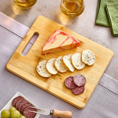Franmara 11" x 8 5/8" x 5/8" Bamboo Cutting Board w/ Handle – item 2081055