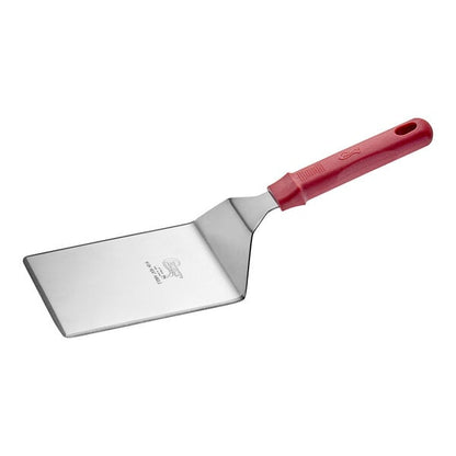 Choice 6" x 5" High Heat Square Turner w/ Red Nylon Handle – item 407TRNY65