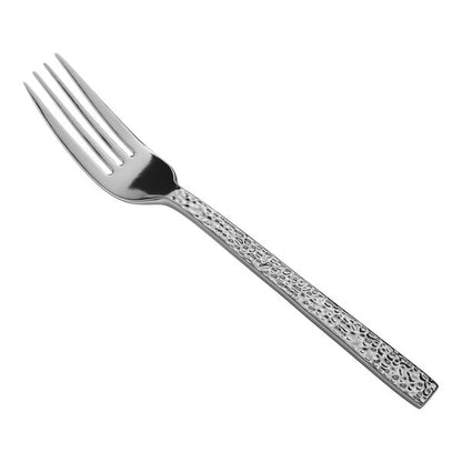 Oneida Chef's Table Hammered B327FDNF 7 7/8" Dinner Fork – item 356B327FDNF