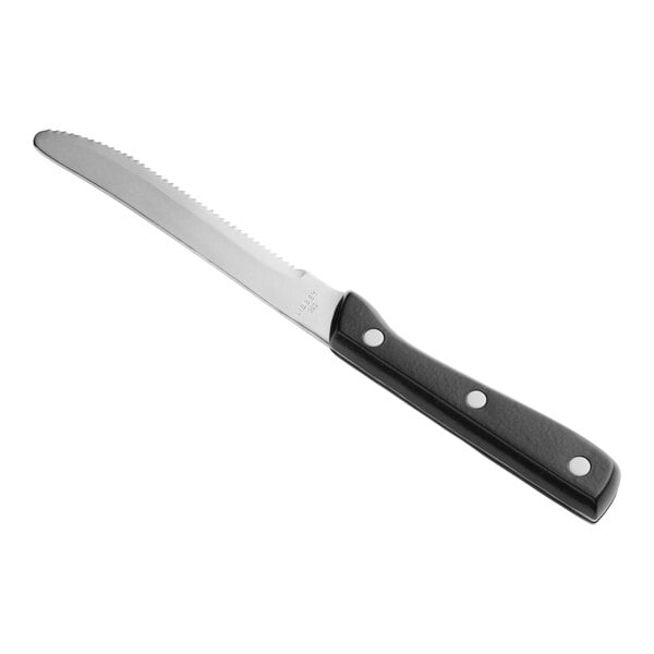 Libbey 201 2682 9 1/4" Steak Knife w/ Black Bakelite Handle – item 9592012682