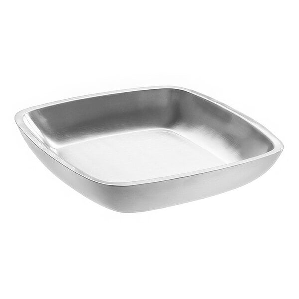 American Metalcraft" Square Double Serving Tray w/ Finish – item 124DWSSEA10
