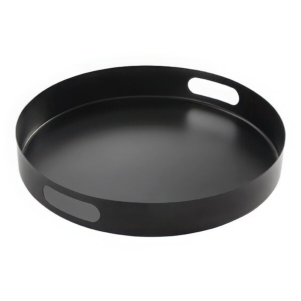 American Metalcraft 5/8" Black Stainless Serving Tray – item 124STB14