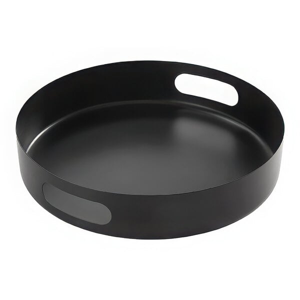 American Metalcraft 1/8" Black Stainless Serving Tray – item 124STB12