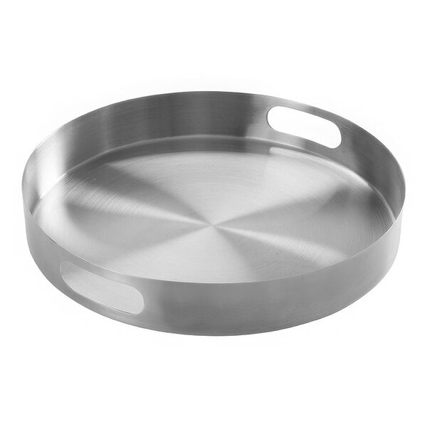 American Metalcraft 5/8" Stainless Serving Tray – item 124STS14