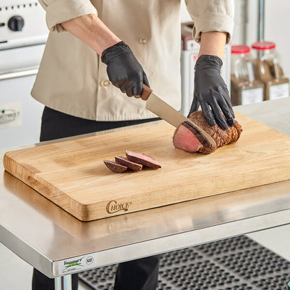 Choice 30" x 18" x 1 3/4" Cutting Board w/ Rounded Edges – item 407WRCB3018 image 2