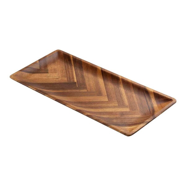 Tablecraft Acacia Collection 13 3/4" x 6 Serving Platter – item 80812569