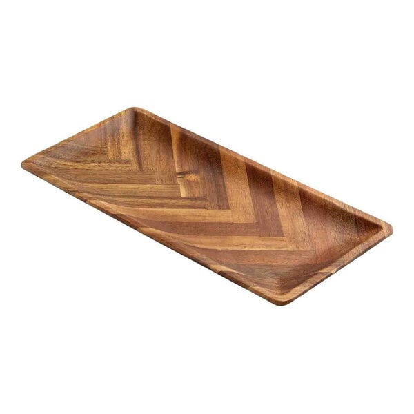 Tablecraft Acacia Collection 11 3/4" x 5 Serving Platter – item 80812568