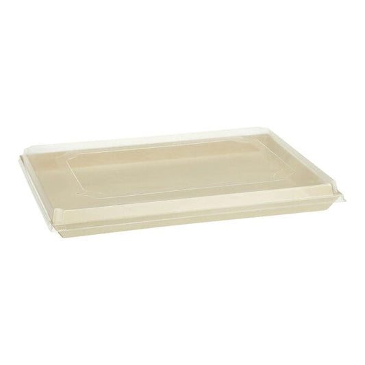 50CaseVerTerra 15" x 11" x 2" Balsa Wood Serving Tray w/ Lid – item 95ATGCT11X15X1